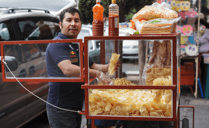 11Street food vendor in Mexico City